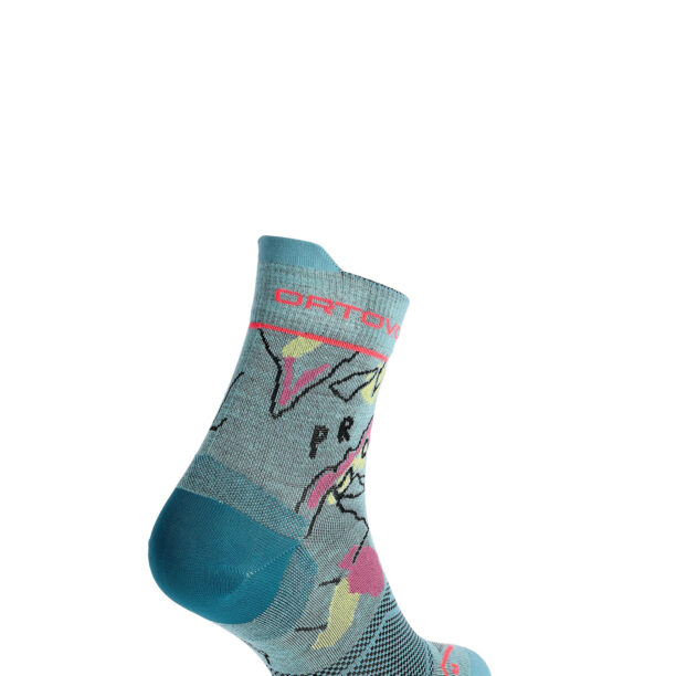 Cumpăra Sosete femei Ortovox Alpine Light Quarter Socks - ice waterfall