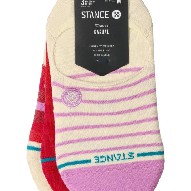 Sosete femei Stance Fulfilled 3 Pack - pink preţ