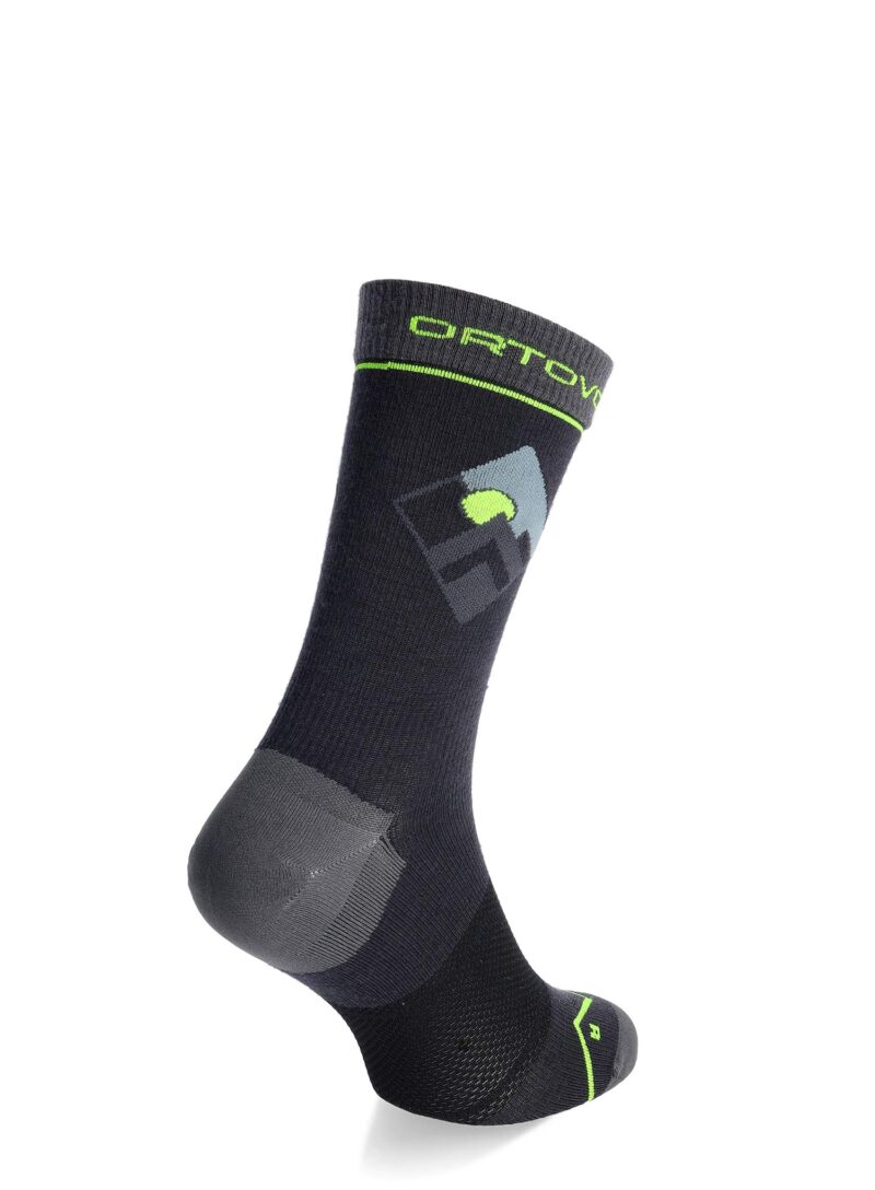 Sosete lana merinos Ortovox Alpine Light Comp Mid Socks - black raven preţ