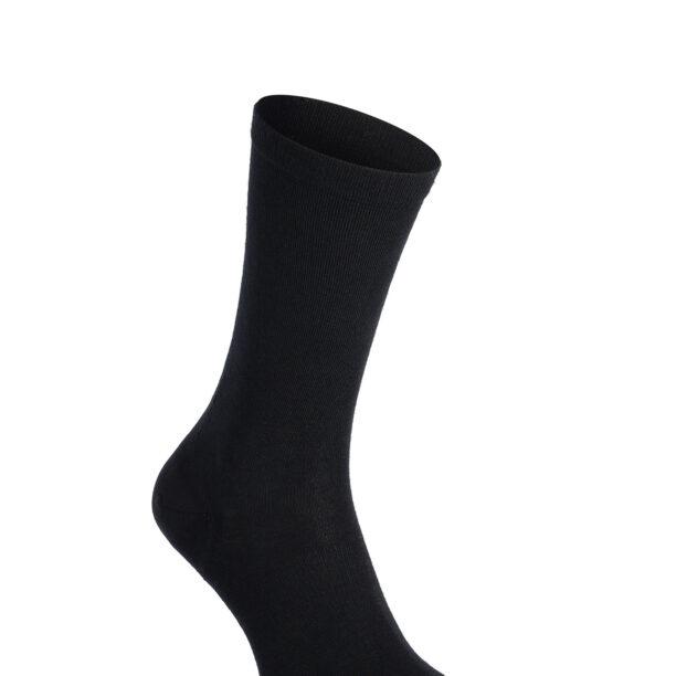 Sosete lana merinos Smartwool Everyday Anchor Line Crew Socks - black