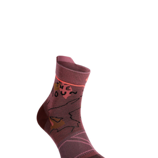 Preţ Sosete lana merinos femei Ortovox Alpine Light Quarter Socks - mountain rose