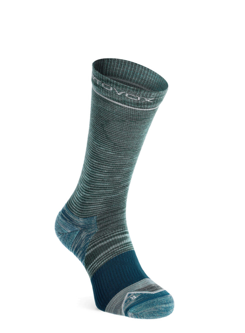 Sosete lana merinos femei Ortovox Alpine Mid Socks - ice waterfall preţ