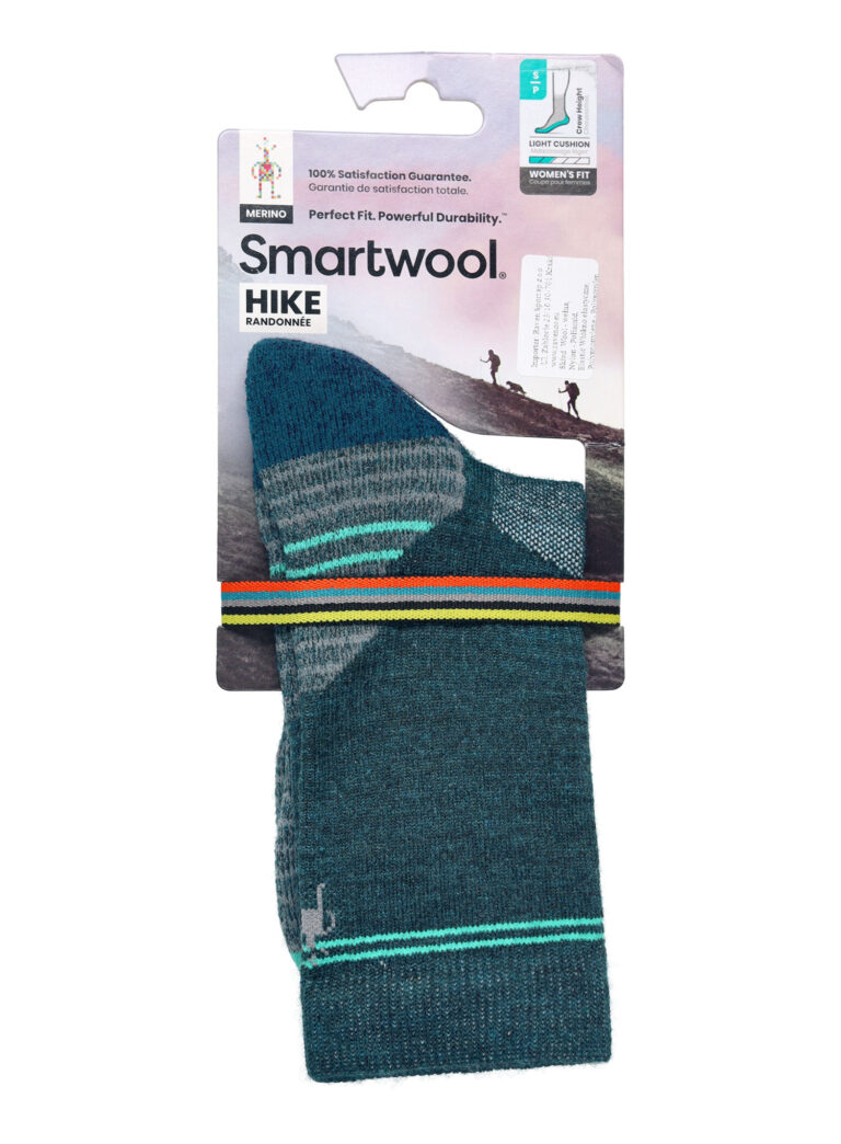 Original Sosete lana merinos femei Smartwool Hike LC Crw - twilight blue