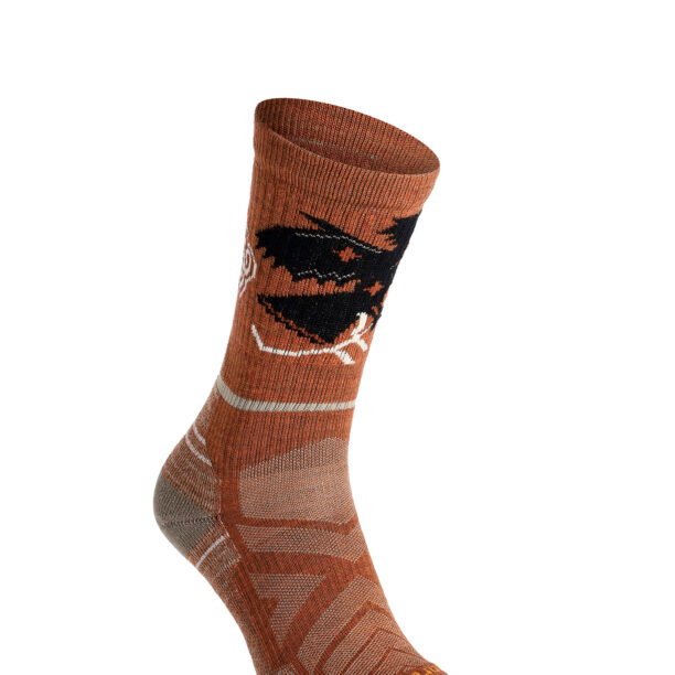 Sosete lana merinos femei Smartwool Hike Light Cushion New AOTO 2 Crew Socks - picante