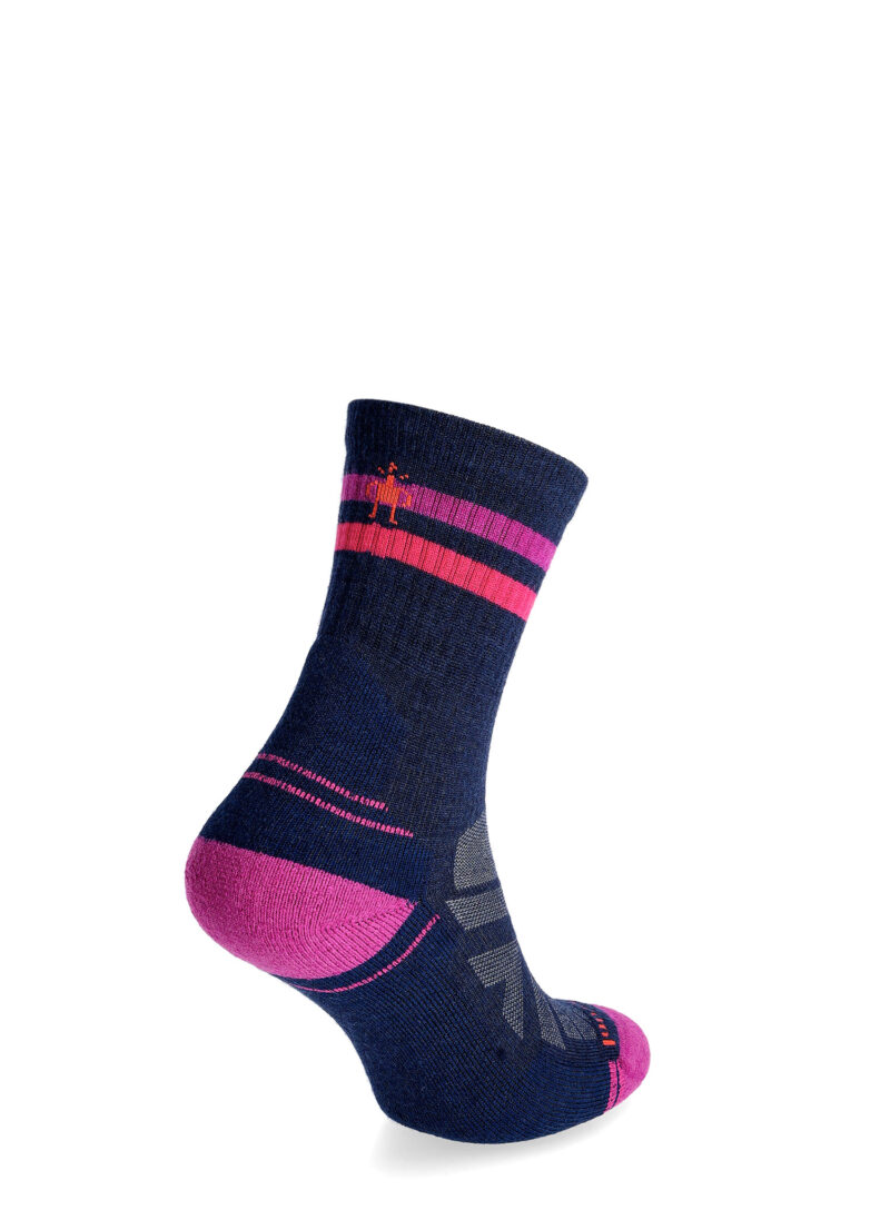 Sosete lana merinos femei Smartwool Performance Hike Light Cushion Tube Stripe - deep navy/pink preţ