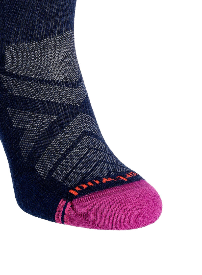 Preţ Sosete lana merinos femei Smartwool Performance Hike Light Cushion Tube Stripe - deep navy/pink