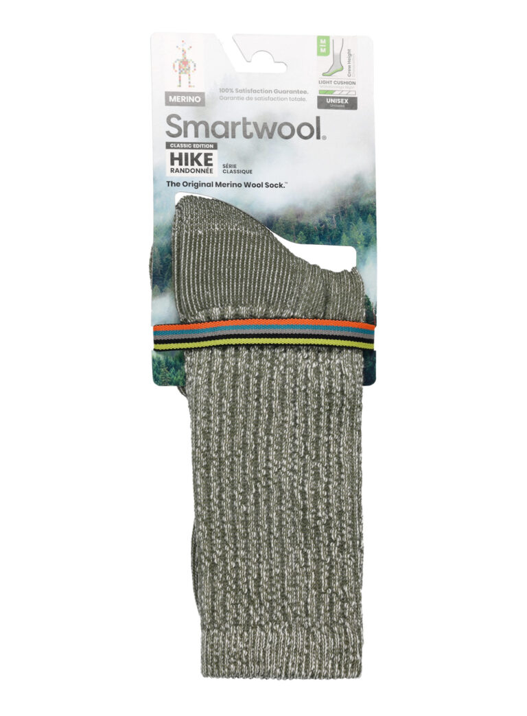 Original Sosete munte Smartwool Hike Light Cushion Crew - military olive