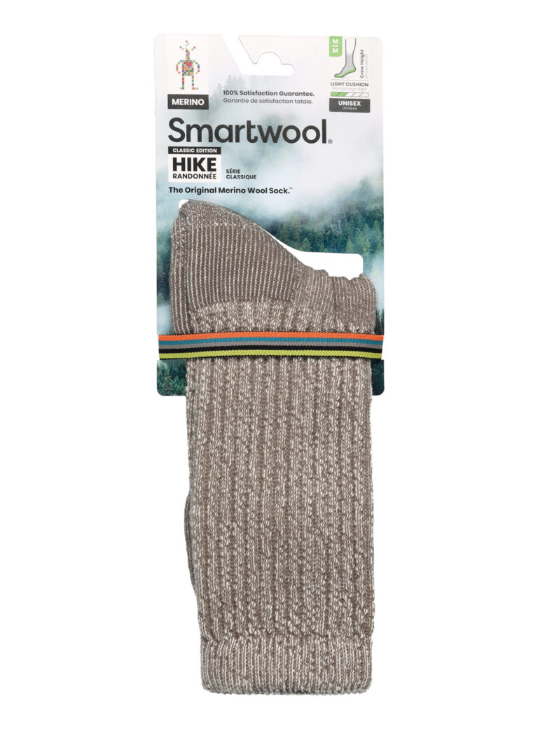 Sosete munte Smartwool Hike Light Cushion Crew - taupe - imagine 6