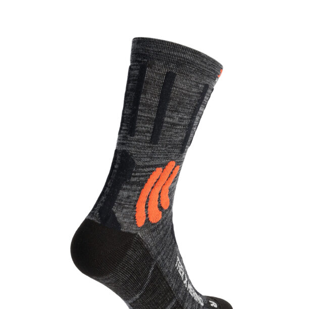 Sosete munte X-Socks Trek X Merino - grey/x-orange/black preţ