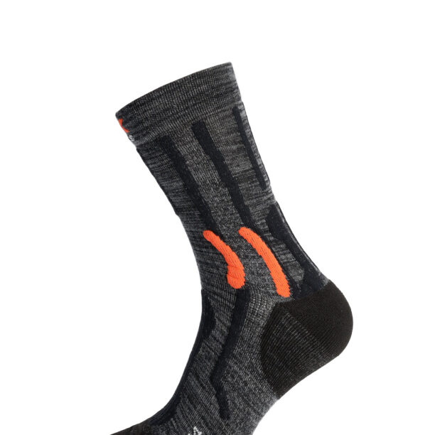 Cumpăra Sosete munte X-Socks Trek X Merino - grey/x-orange/black