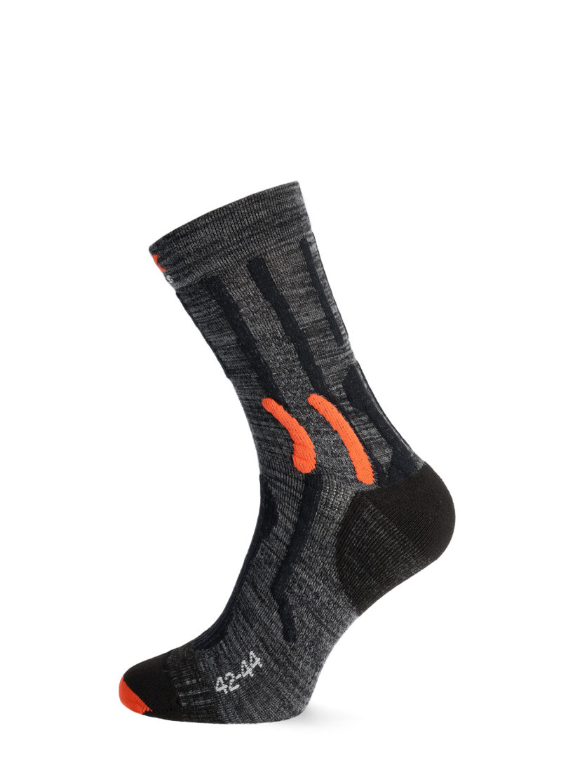 Cumpăra Sosete munte X-Socks Trek X Merino - grey/x-orange/black