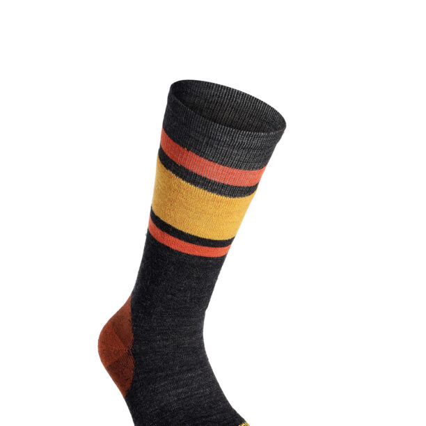 Șosete pentru copii Smartwool Wintersport Full Cushion Stripe OTC  - charcoal