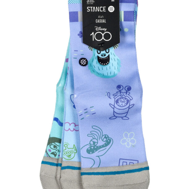 Șosete pentru copii Stance Pixar By Ryan 3 Pack - blue preţ