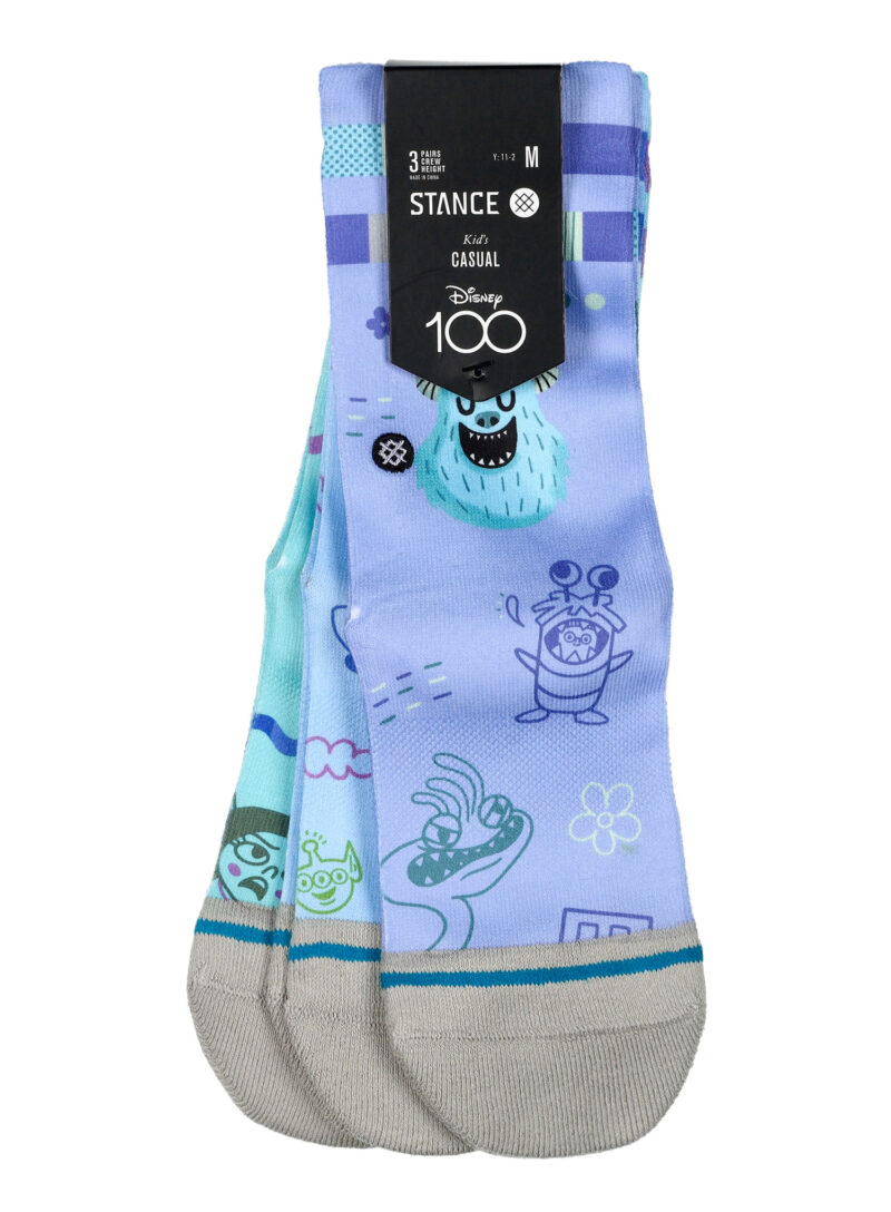 Șosete pentru copii Stance Pixar By Ryan 3 Pack - blue preţ