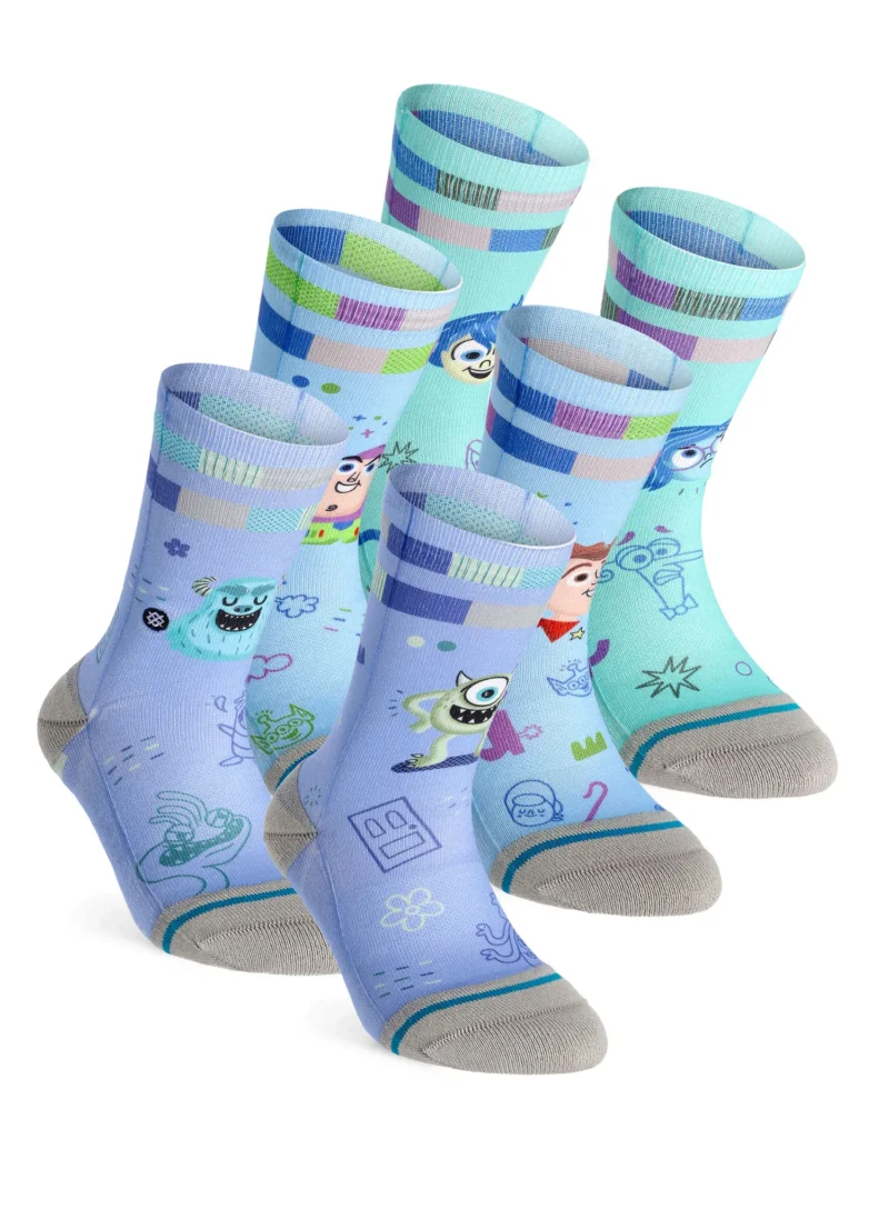 Șosete pentru copii Stance Pixar By Ryan 3 Pack - blue