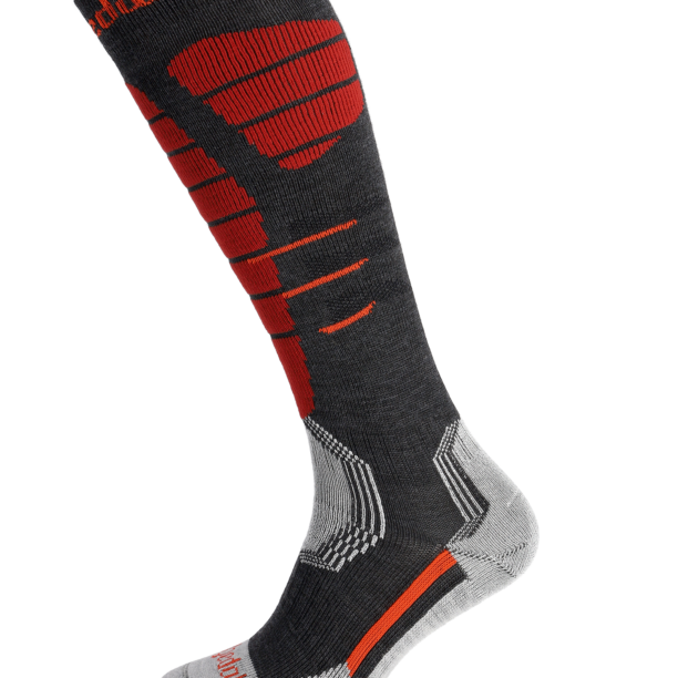 Cumpăra Sosete schi Bridgedale Ski Easy On - graphite/red