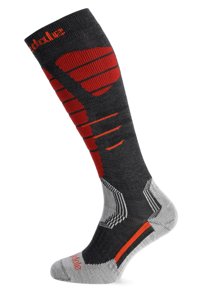 Cumpăra Sosete schi Bridgedale Ski Easy On - graphite/red