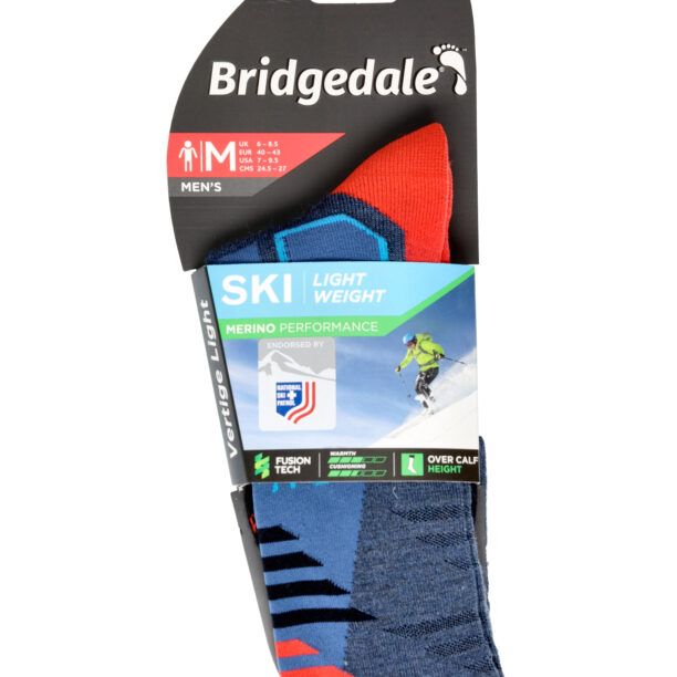 Cumpăra Sosete schi Bridgedale Ski Lt Merino E Pattern - blue/black