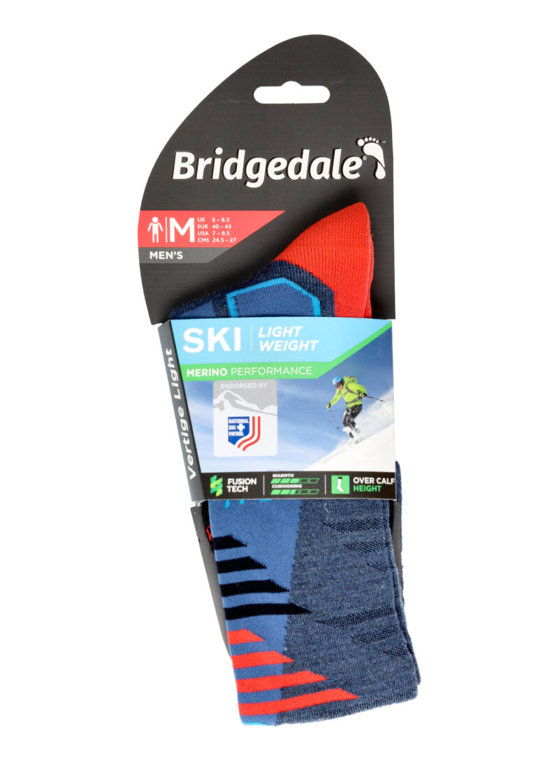 Cumpăra Sosete schi Bridgedale Ski Lt Merino E Pattern - blue/black