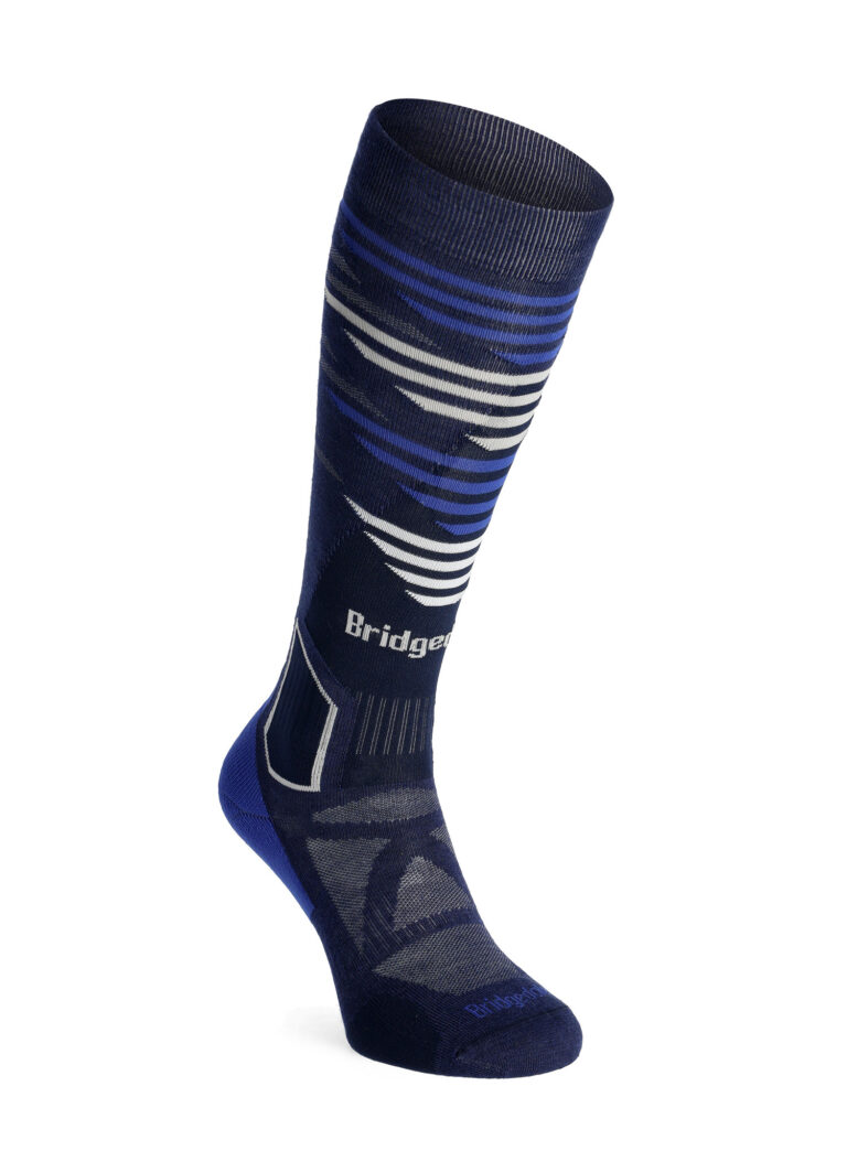 Sosete schi Bridgedale Ski Lt Merino E Pattern - navy