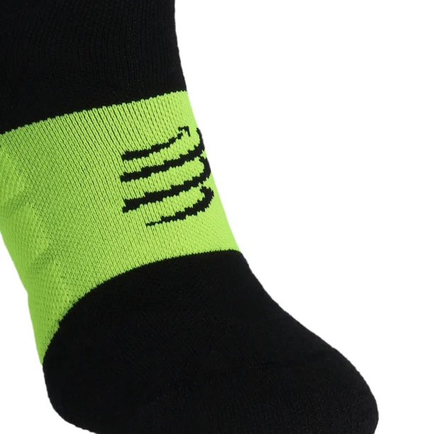 Preţ Sosete schi Compressport Alpine Ski Full Socks - black/safe yellow