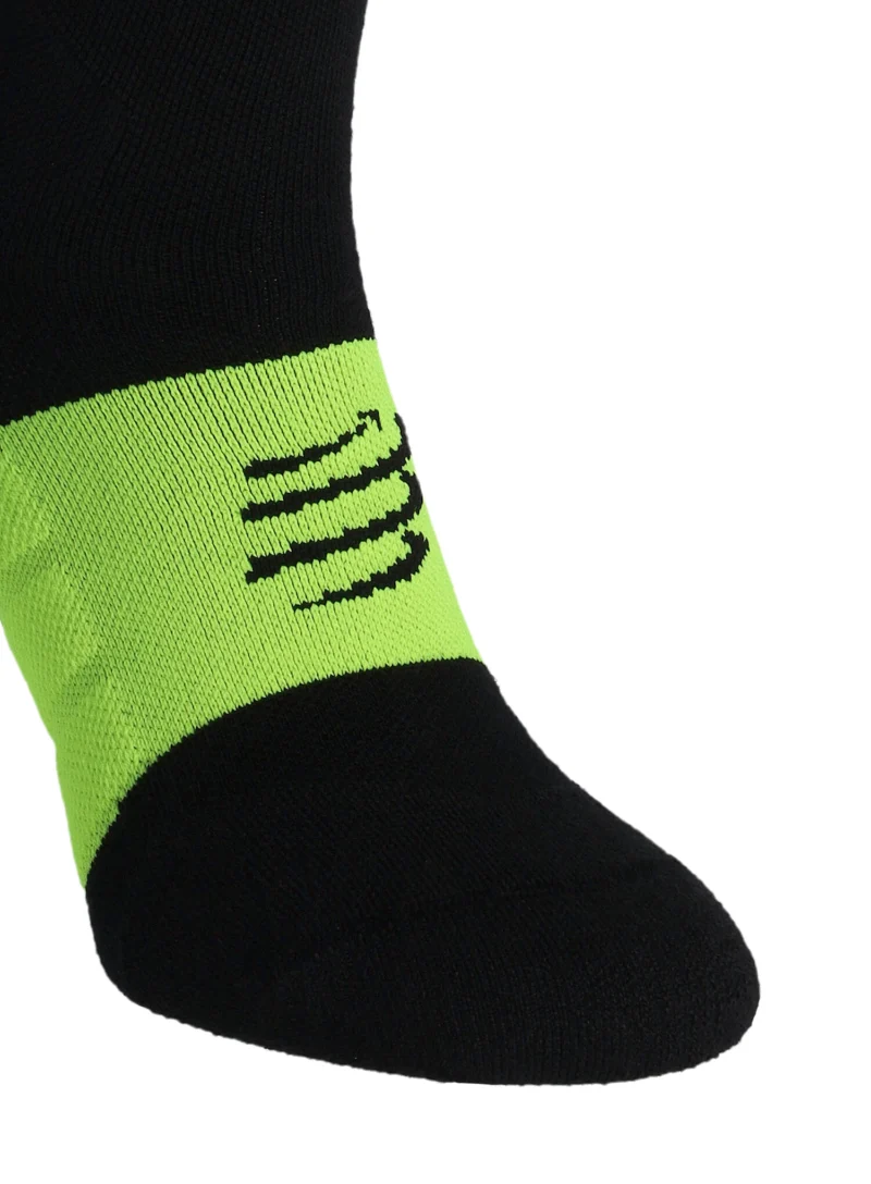 Preţ Sosete schi Compressport Alpine Ski Full Socks - black/safe yellow