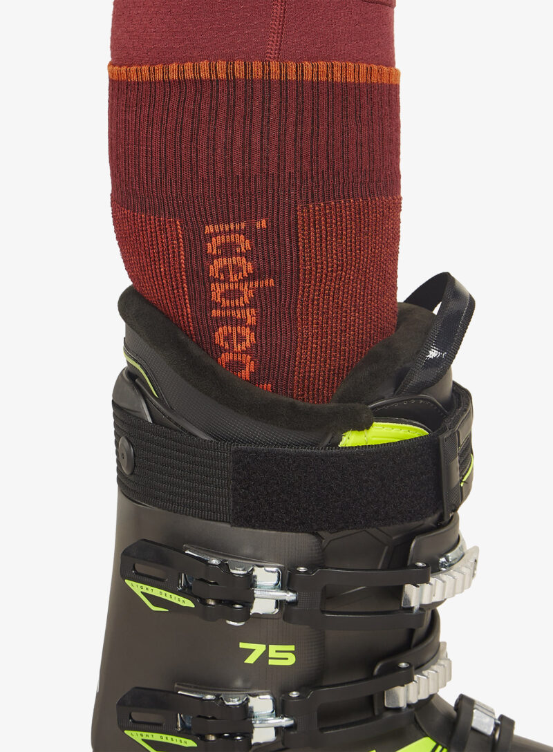 Cumpăra Sosete schi Icebreaker Merino Ski+ Medium OTC - port/blaze/cedar wood