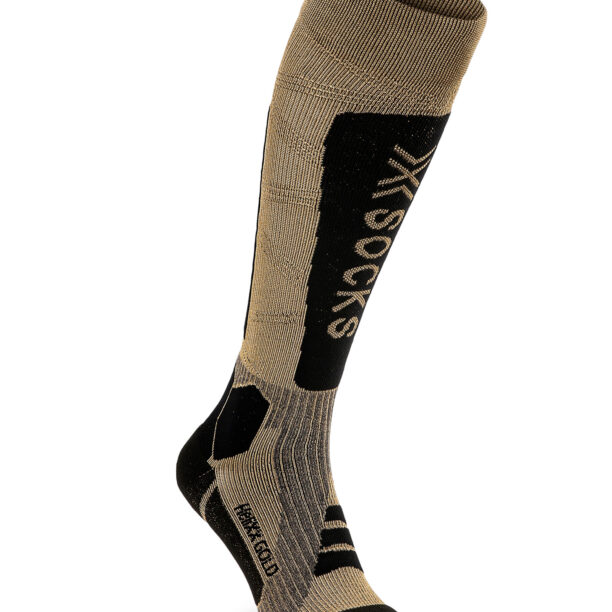 Sosete schi X-Socks Helixx Gold 4.0 - gold/black