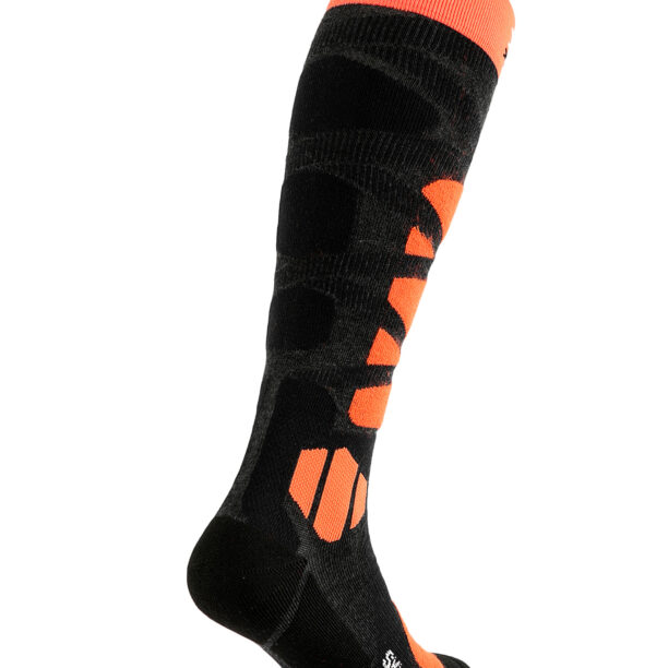 Cumpăra Sosete schi X-Socks Ski Control 4.0 - anthracite melange/x-orange