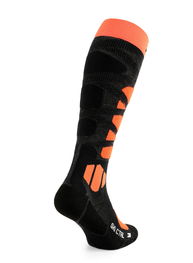 Cumpăra Sosete schi X-Socks Ski Control 4.0 - anthracite melange/x-orange