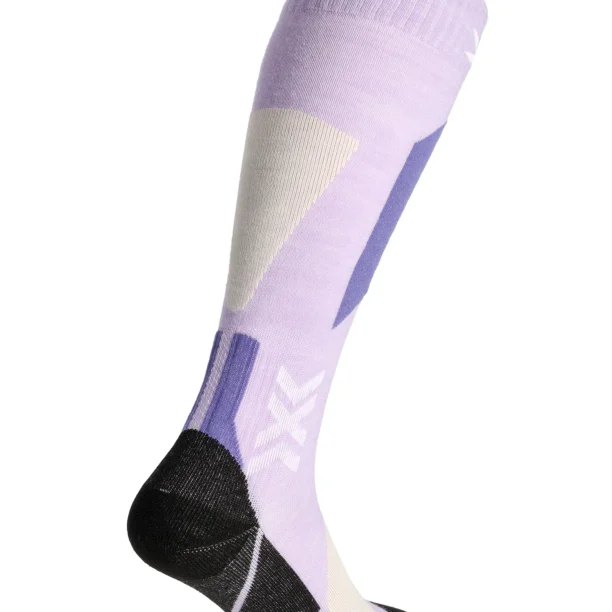 Sosete schi X-Socks Ski Discover Merino OTC - muted lavender/light sand preţ