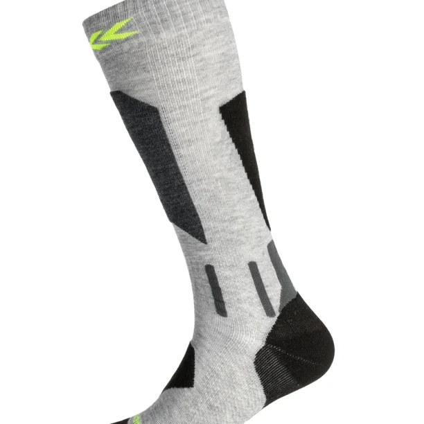 Cumpăra Sosete schi X-Socks Ski Discover OTC - rhino grey/canary