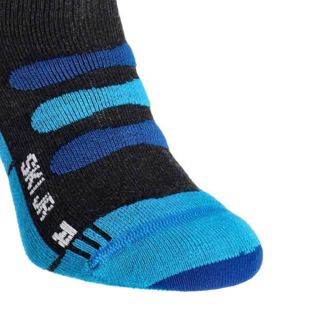 Preţ Sosete schi X-Socks Ski JR 4.0 - anthracite melange/blue