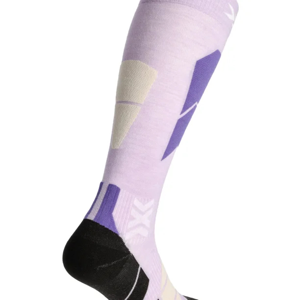 Sosete schi X-Socks Ski Perform Merino OTC - muted lavender/light sand preţ