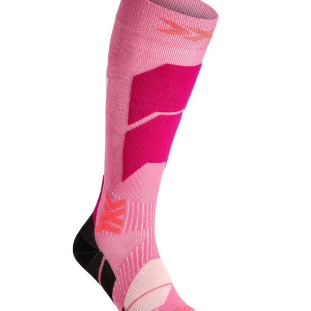 Sosete schi X-Socks Ski Perform OTC - light pink/light sand