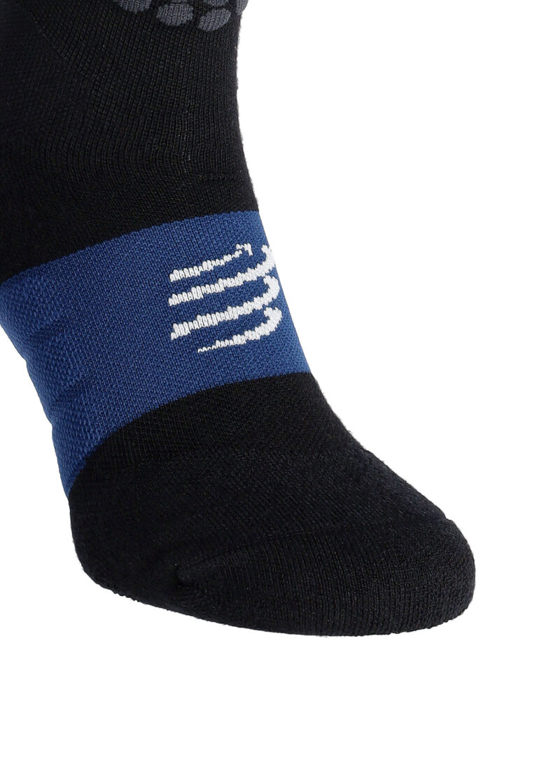 Preţ Sosete schi de tura Compressport Alpine Ski Full Socks - black/estate blue