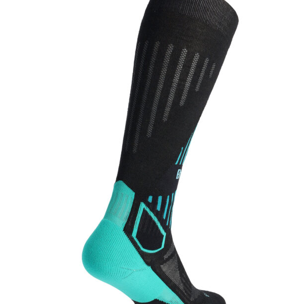 Șosete schi femei Bridgedale Ski Lt Merino E Pattern - black/blue preţ