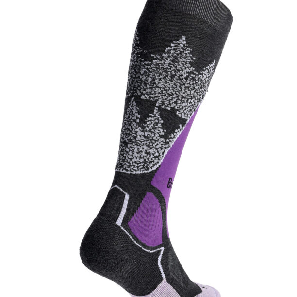 Șosete schi femei Bridgedale Ski MW - black/purple preţ