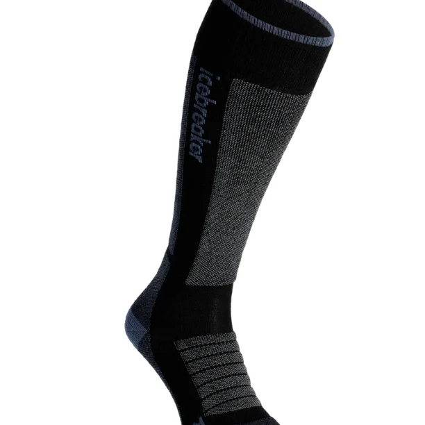 Șosete schi femei Icebreaker Merino Ski+ Medium OTC - black/dawn/graphite