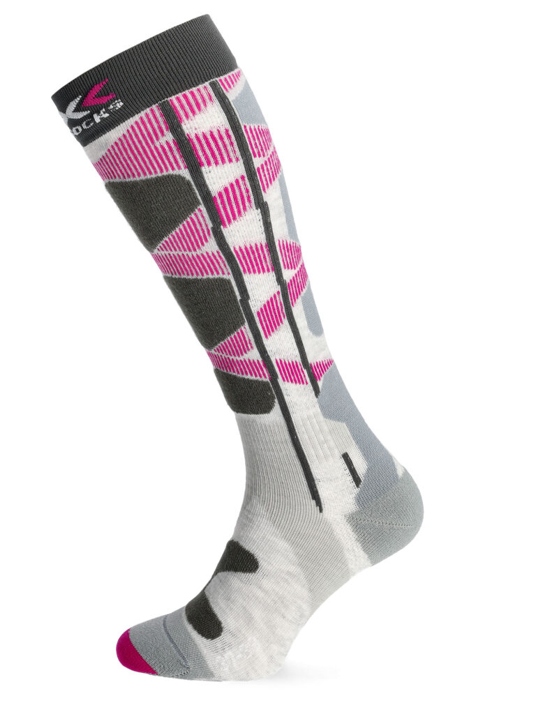 Cumpăra Șosete schi femei X-Socks Ski Control 4.0 - grey melange/charcoal