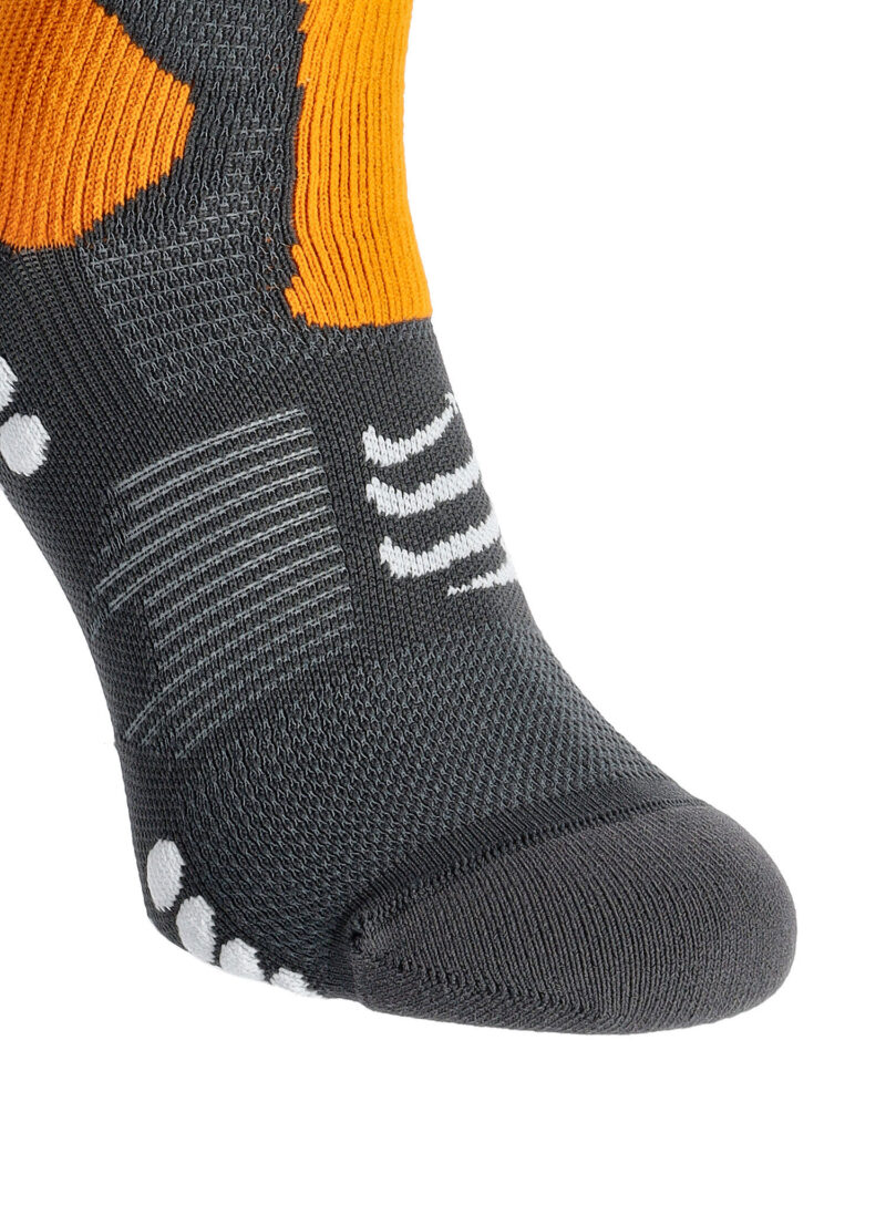 Preţ Șosete trekking Compressport Hiking Socks - magnet/autumn glory