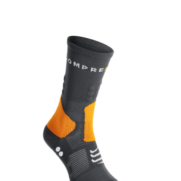 Șosete trekking Compressport Hiking Socks - magnet/autumn glory