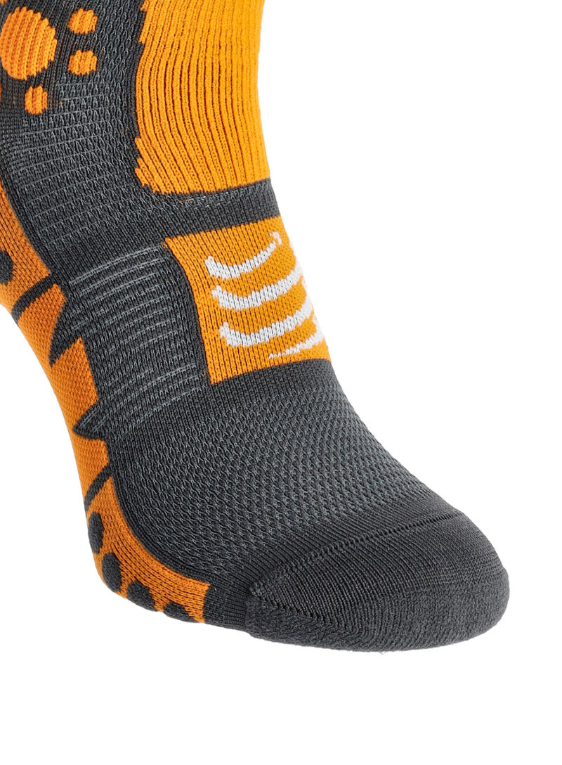 Preţ Șosete trekking Compressport Trekking Socks - magnet/autumn glory