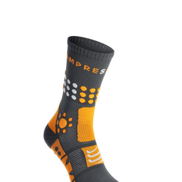 Șosete trekking Compressport Trekking Socks - magnet/autumn glory