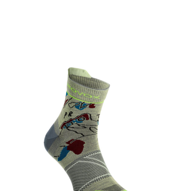 Șosete trekking Ortovox Alpine Light Quarter Socks - wabisabi preţ