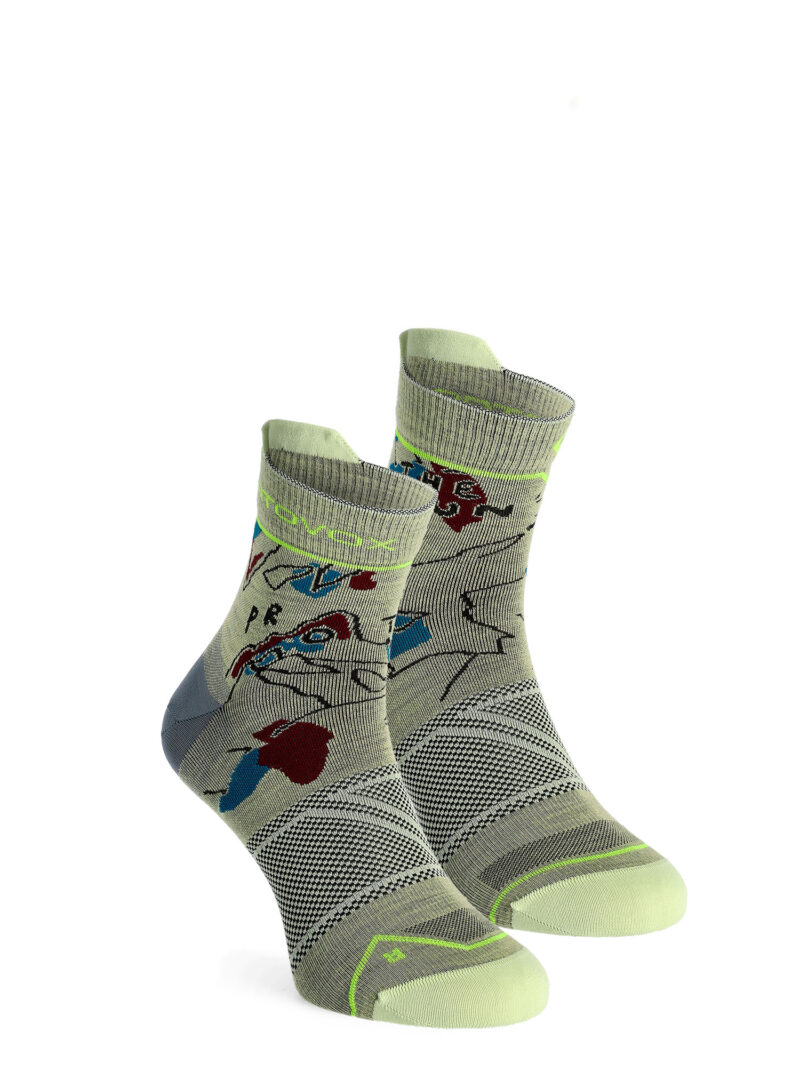 Șosete trekking Ortovox Alpine Light Quarter Socks - wabisabi