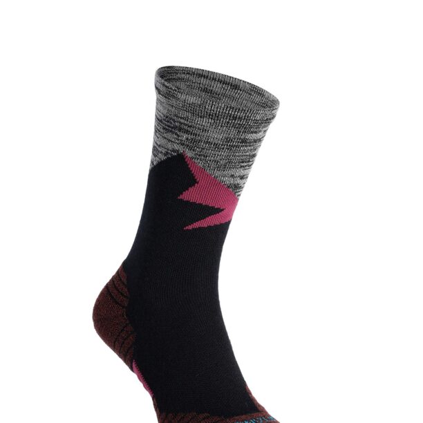 Șosete trekking Stance Mid Wool Crew - berry