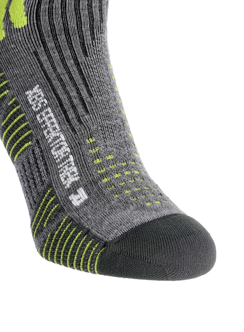 Preţ Șosete trekking X-Socks Effektor Trekking - grey melange/effektor green