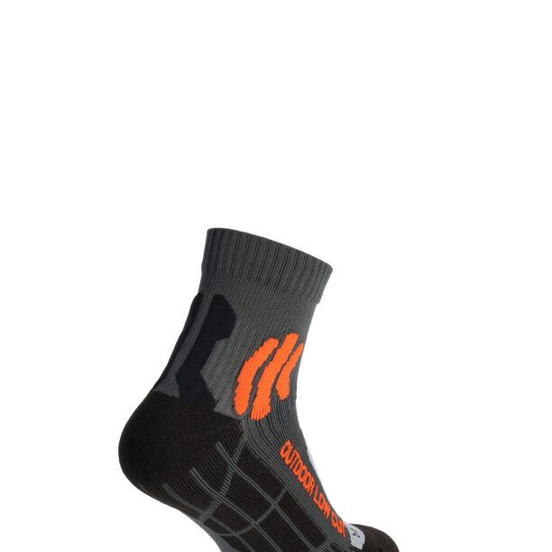 Șosete trekking X-Socks Trek Outdoor Low Cut - anthracite/orange preţ