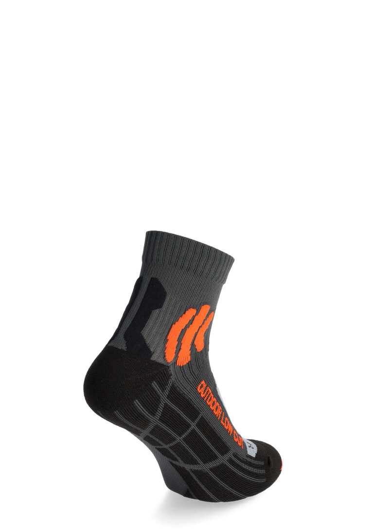 Șosete trekking X-Socks Trek Outdoor Low Cut - anthracite/orange preţ